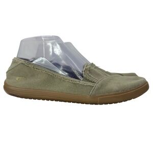 Rocket Dog Women's Tan Canvas Slip On Casual Shoes Size 8